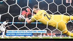 VIDEO ITALIA-Inghilterra, la sequenza dei rigori: da Donnarumma alla festa azzurra