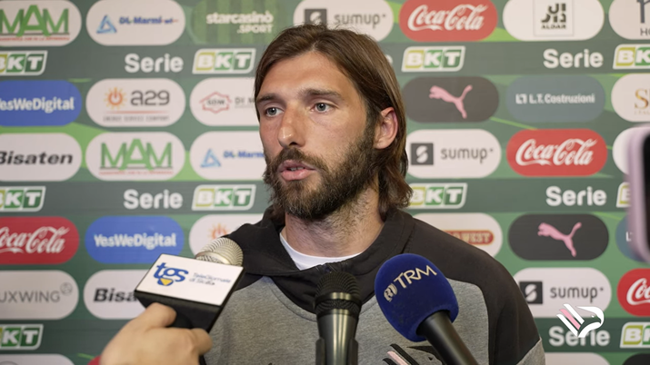 VIDEO Palermo-Sampdoria, Mignani e Mancuso in mixed zone dopo il pareggio VIDEO Palermo-Sampdoria, Mignani e Mancuso in mixed zone dopo il pareggio - immagine 1