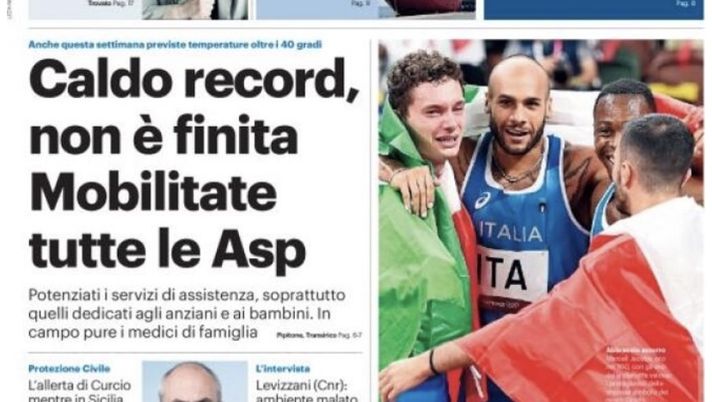 Prima Pagina, Giornale di Sicilia: “Palermo in ritardo, solo pari con l’Enna” Prima Pagina, Giornale di Sicilia: “Palermo in ritardo, solo pari con l’Enna”