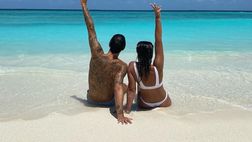 Luis Alberto e Patricia alle Maldive: “In paradiso con la mia persona preferita”