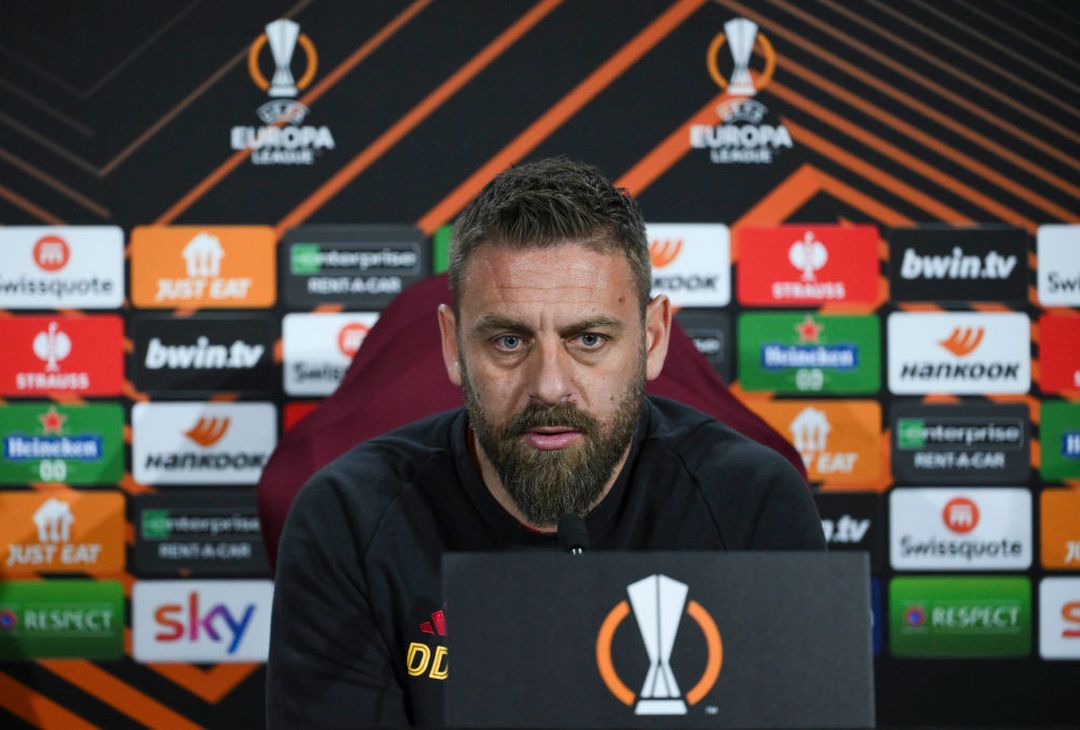 Roma-Feyenoord, la conferenza stampa di De Rossi e Cristante – FOTO GALLERY - immagine 8