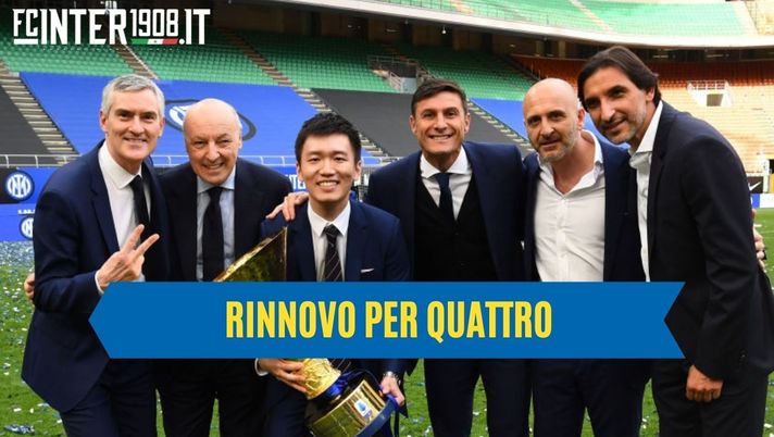 Zhang allunga il ciclo Inter, dirigenza blindata: rinnovo fino al 2024 per Marotta e Ausilio 