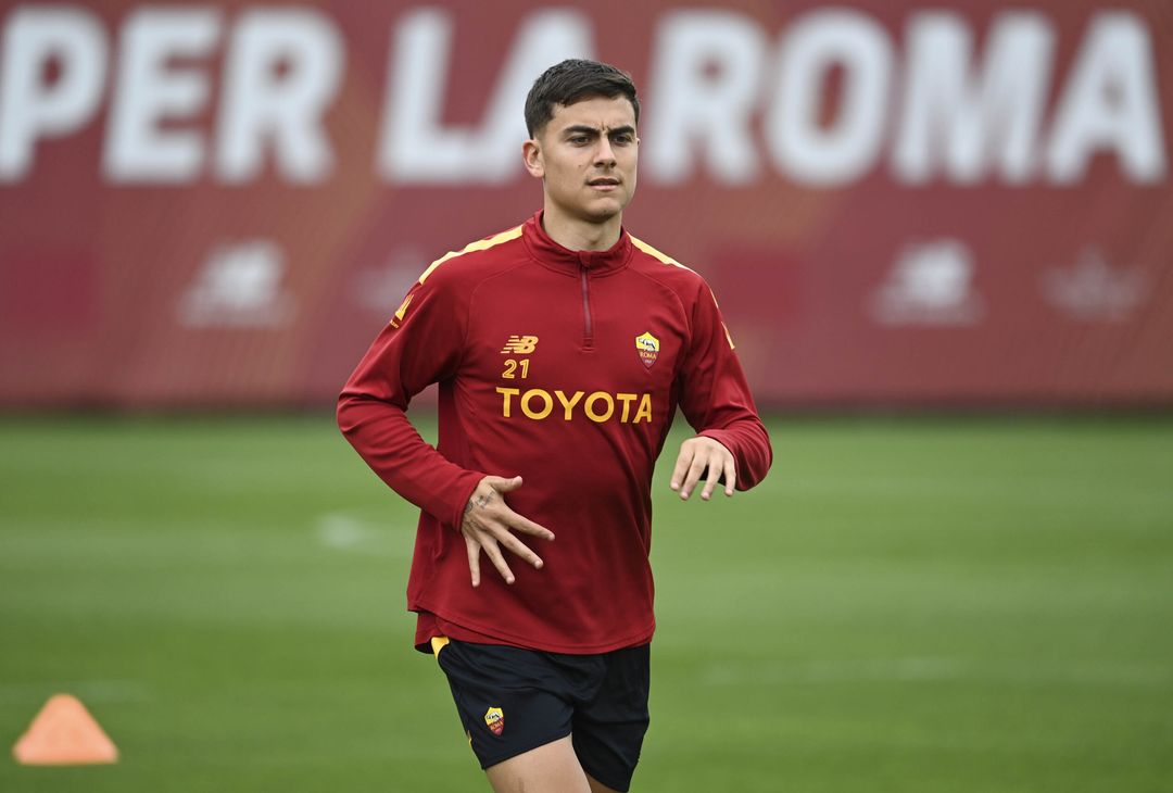 Roma, allenamento in vista del Bayer: ci sono Dybala e Wijnaldum – FOTO GALLERY - immagine 43