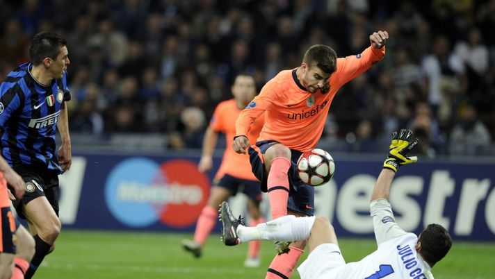 Getty Images Inter-Barça del 2010 brucia ancora, Piqué: “Furto scandaloso. Arrivammo a Milano…” - immagine 1