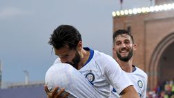 Inter, Candreva: “Quello contro il Bologna è un gol importante nella mia 300esima in A”