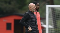 Milan, testa verso il Sassuolo: le foto dell’allenamento