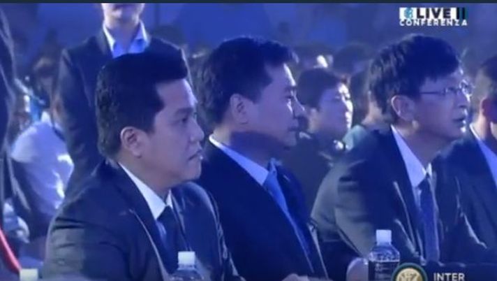 Thohir e Zhang Jindong Thohir e Zhang Jindong