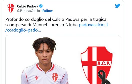Padova (credit Padova Twitter) Padova
