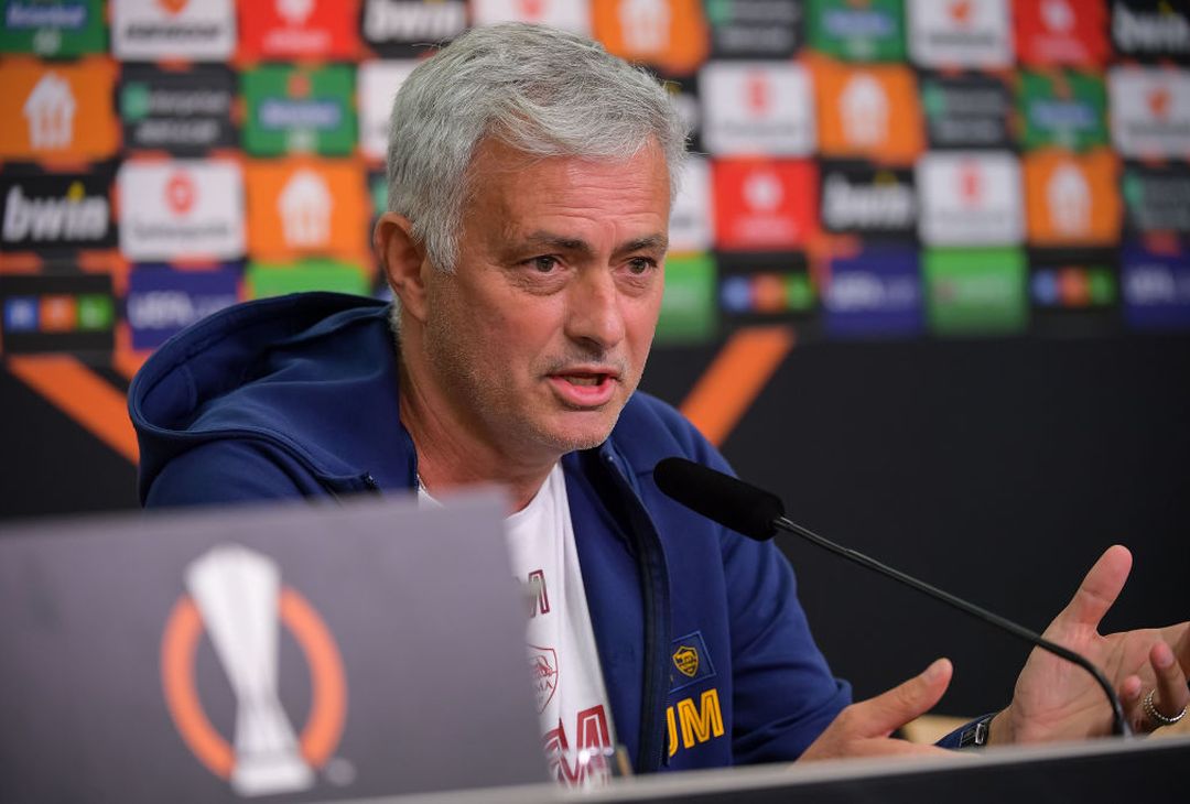 Bayer-Roma, la conferenza stampa di Mourinho e Matic – FOTO GALLERY - immagine 8