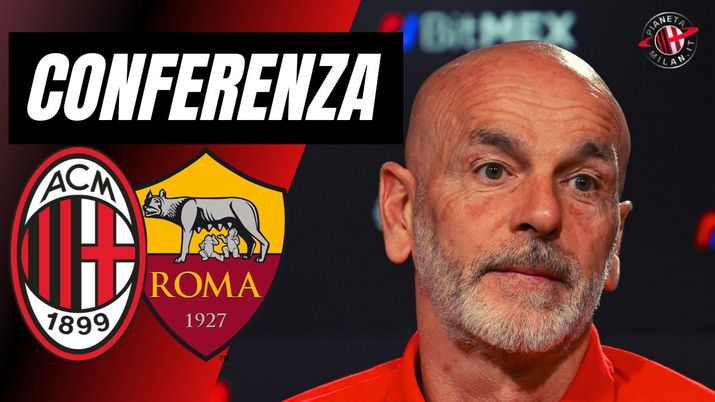 Conferenza stampa Stefano Pioli AC Milan Milan-Roma Serie A 2023-2024