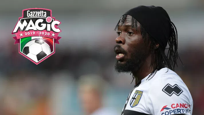 PARMA, ITALY - OCTOBER 20:  Gervinho of Parma Calcio looks on during the Serie A match between Parma Calcio and Genoa CFC at Stadio Ennio Tardini on October 20, 2019 in Parma, Italy.  (Photo by Emilio Andreoli/Getty Images)