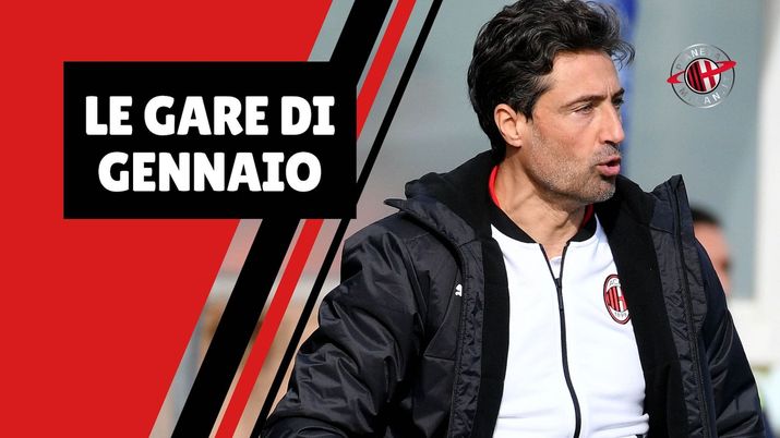 Calendario AC Milan Primavera Giunti gennaio 2022 Serie A