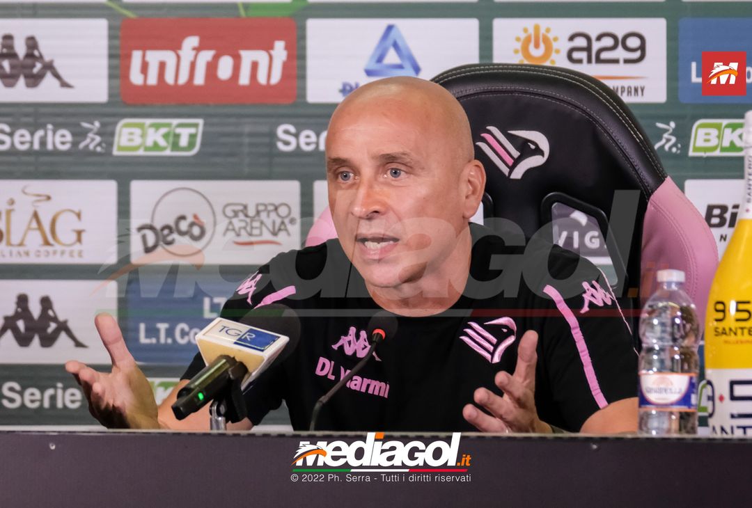FOTO PALERMO, verso il Pisa: la conferenza di mister Corini (Gallery) - immagine 24