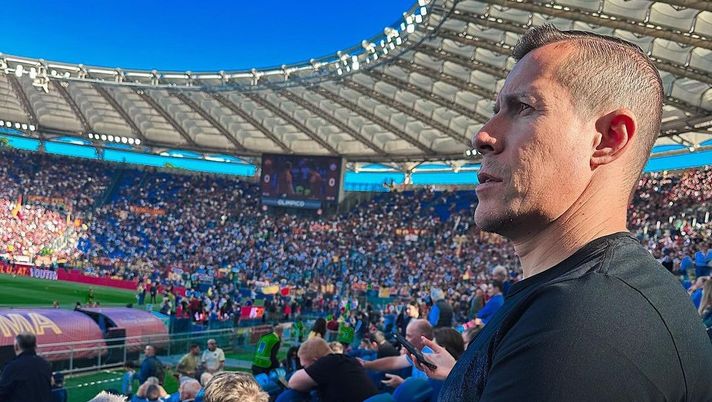 Roma, anche Taddei all’Olimpico per la sfida contro l’Inter: “Unico grande amore” - immagine 1