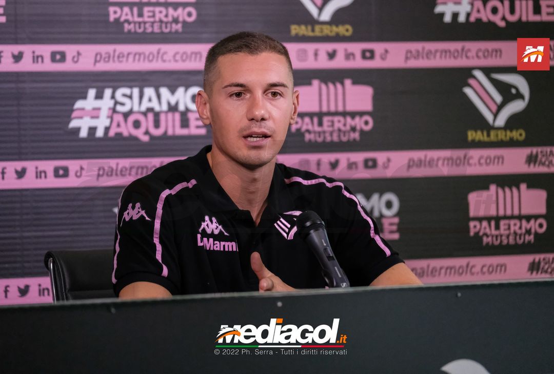 FOTO RITIRO PALERMO, La conferenza stampa di Ivan Marconi (Gallery) - immagine 3