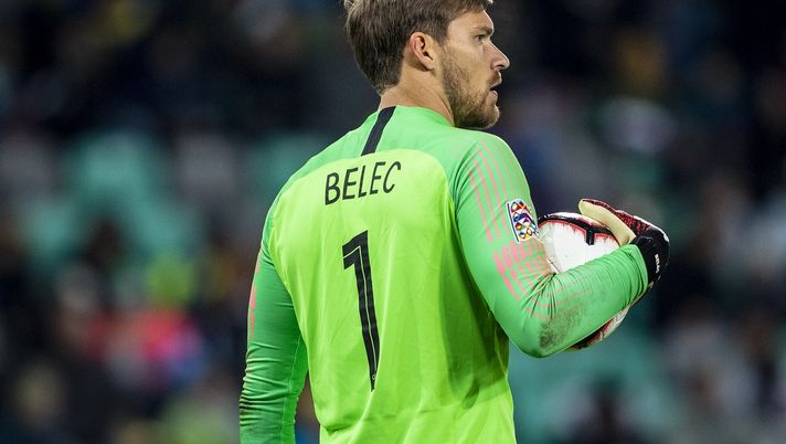 LJUBLJANA, SLOVENIA - NOVEMBER 16: Vid Belec of Slovenia during the UEFA Nations League C group three match between Slovenia and Norway at Stadion Stozice on November 16, 2018 in Ljubljana, Slovenia. (Photo by Trond Tandberg/Getty Images) LJUBLJANA, SLOVENIA - NOVEMBER 16: Vid Belec of Slovenia during the UEFA Nations League C group three match between Slovenia and Norway at Stadion Stozice on November 16, 2018 in Ljubljana, Slovenia. (Photo by Trond Tandberg/Getty Images)