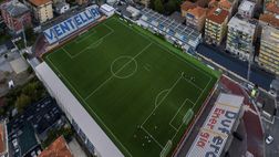 Virtus Entella, lo stadio diventa green: obiettivo emissioni zero