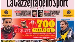 PRIMA PAGINA GAZZETTA DELLO SPORT OGGI: “FantaLazio, impresa col Bayern”