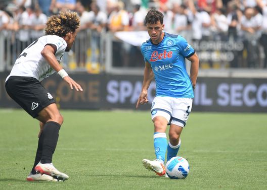 (Photo by SSC NAPOLI/SSC NAPOLI via Getty Images) demme napoli spezia