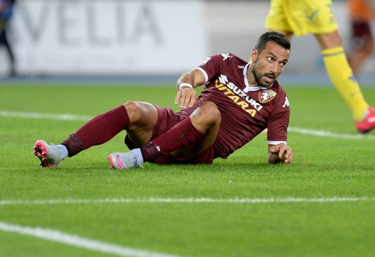 Fabio Quagliarella durante Chievo-Torino Fabio Quagliarella durante Chievo-Torino