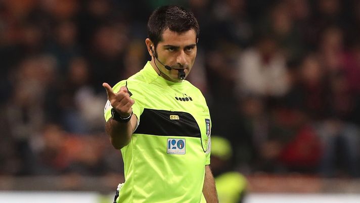 L'arbitro di Serie A, Fabio Maresca (credits: GETTY Images) 