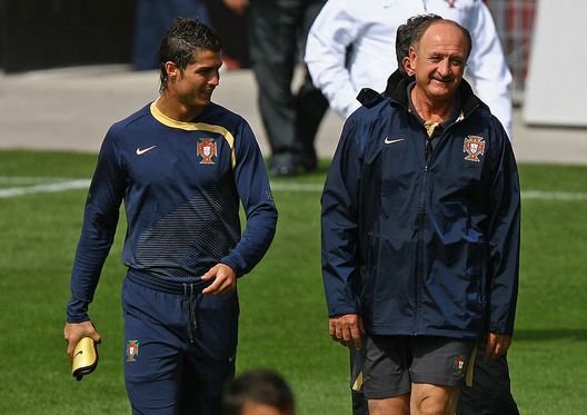 Scolari Cristiano Ronaldo (getty images) Scolari Cristiano Ronaldo