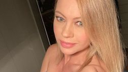 Anna Falchi “nuda” dopo la vittoria contro il Napoli