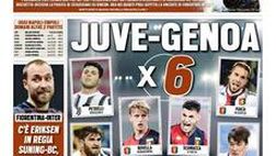 Prima pagina, Tuttosport: “Milan da derby, Torino battuto solo ai rigori. Juve-Genoa x 6″