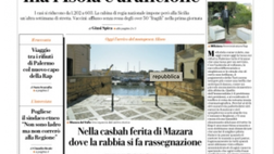 Prima Pagina, La Repubblica Palermo: “Dimezzati i contagi, ma l’Isola è arancione”