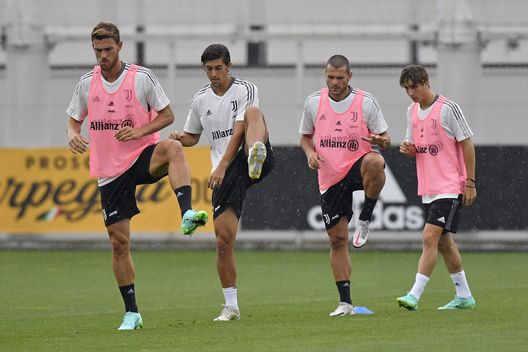 La Juventus si allena alla Continassa La Juventus si allena alla Continassa
