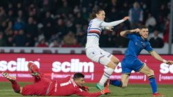 FINALE CITTADELLA-SAMPDORIA 1-2 (7′ st Pandolfi, 15′ st Giordano, 24′ st Ghilardi)