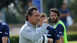 Azzurri: allenamento a porte chiuse