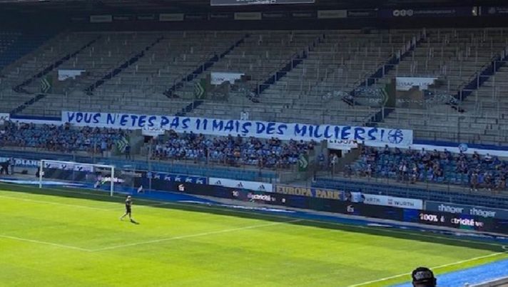 Derbi de l'Est, la curva dello Strasburgo 