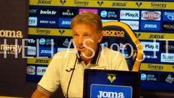 Verona-Ascoli, Baroni: “Lazovic ancora fuori, Duda a disposizione”