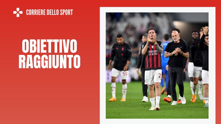 Milan, festeggiamenti contro la Juventus