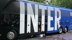 Video – Torino-Inter: l’arrivo del pullman nerazzurro allo stadio