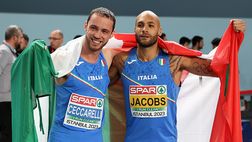 Atletica, Europei indoor: storica doppietta con Ceccarelli che anticipa Jacobs