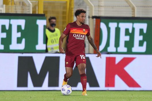 LA SPEZIA, ITALY - MAY 23: Bryan Keith Jr Reynolds of AS Roma in action during the Serie A match between Spezia Calcio and AS Roma at Stadio Alberto Picco on May 23, 2021 in La Spezia, Italy. (Photo by Gabriele Maltinti/Getty Images) LA SPEZIA, ITALY - MAY 23: Bryan Keith Jr Reynolds of AS Roma in action during the Serie A match between Spezia Calcio and AS Roma at Stadio Alberto Picco on May 23, 2021 in La Spezia, Italy. (Photo by Gabriele Maltinti/Getty Images)