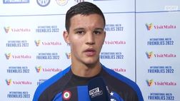 Carboni: “Felice per il gol. Sto crescendo, cerco di allenarmi al massimo per…”