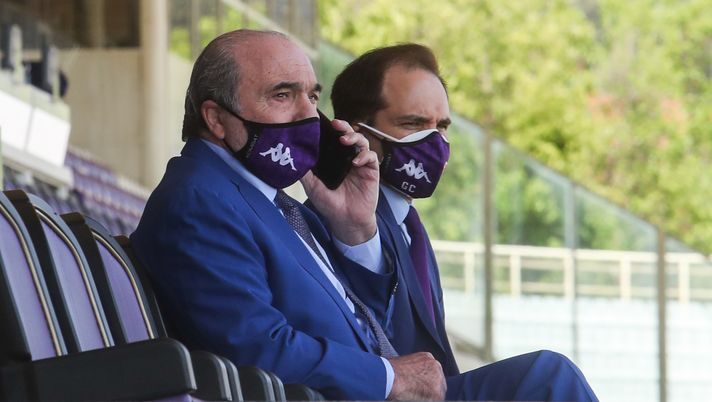 GERMOGLI PH: 25 APRILE 2021 FIRENZE STADIO ARTEMIO FRANCHI SERIE A FIORENTINA VS JUVENTUS NELLA FOTO ROCCO COMMISSO E IL FIGLIO JOSEPH COMMISSO 