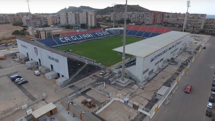 Cagliari, lo stadio ti aspetta... Cagliari, lo stadio ti aspetta...