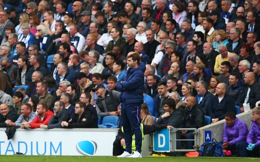 BRIGHTON, ENGLAND - OCTOBER 05: Mauricio Pochettino, Manager of Tottenham Hotspur looks on during the Premier League match between Brighton & Hove Albion and Tottenham Hotspur at American Express Community Stadium on October 05, 2019 in Brighton, United Kingdom. (Photo by Charlie Crowhurst/Getty Images) BRIGHTON, ENGLAND - OCTOBER 05: Mauricio Pochettino, Manager of Tottenham Hotspur looks on during the Premier League match between Brighton & Hove Albion and Tottenham Hotspur at American Express Community Stadium on October 05, 2019 in Brighton, United Kingdom. (Photo by Charlie Crowhurst/Getty Images)