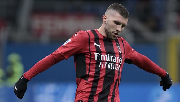 Ante Rebic (attaccante AC Milan) durante Milan-Udinese 1-1 (Serie A 2021-2022) | News (Getty Images) Ante Rebic AC Milan