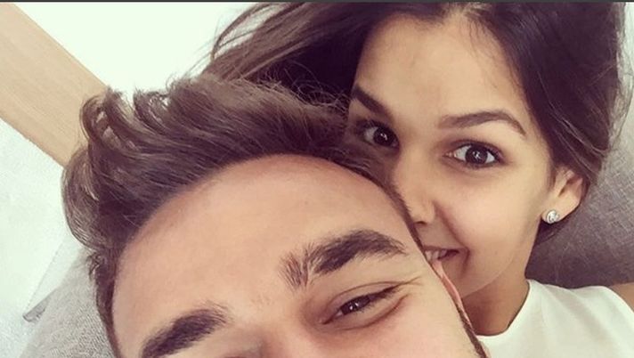 Il portiere del Milan, Gabriel, e consorte, fonte foto Instagram Gabriel