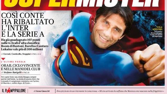 Prima Pagina, La Gazzetta dello Sport: &#8220;SuperMister! Tormenti CR7. De Zerbi sbanca Benevento&#8221; 