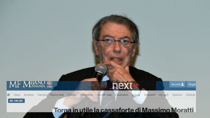 Milano e Finanza – La cassaforte di Moratti torna in utile. Patrimonio da 213,6 mln - immagine 1