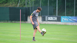 Allenamenti di squadra, il Verona inizia la settimana prossima