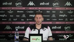 VIDEO Palermo, Perrotta in conferenza stampa: le dichiarazioni dell’ex Bari