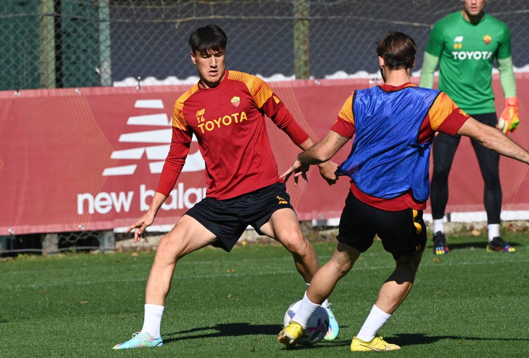 Trigoria, seduta tra palestra e campo verso il Sassuolo – FOTO GALLERY - immagine 14