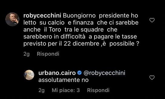 Urbano Cairo rassicura i tifosi: per il Torino nessun problema con le tasse- immagine 2